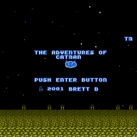 The Adventures of Catman Title Screen